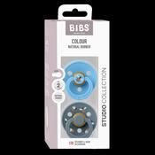 BIBS Pacifier Studio Colour 2 Pack Bumblebee Latex Size 2 Breeze Mix image