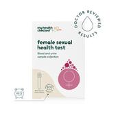 MyHealthChecked Female Sexual Health Blood &amp; Urine Sample Collection Kit 1 Test