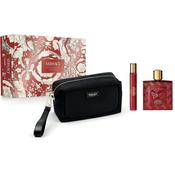 Versace Eros Flame Eau de Parfum 100ml + 10ml with Pouch Gift Set image