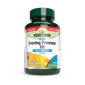 Natures Aid Evening Primrose Oil 500mg (Cold Pressed) 120 Soft Capsules image