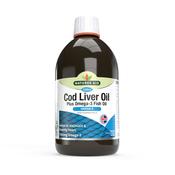 Natures Aid Cod Liver Liquid (with Vitamin A &amp; D) 500ml image