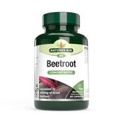 Natures Aid Beetroot 4620mg 60 Capsules image