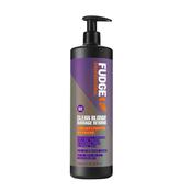 Fudge Professional Clean Blonde Damage Rewind Violet-Toning Shampoo 1000ml