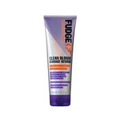 Fudge Professional Clean Blonde Damage Rewind Violet-Toning Conditioner 250ml image