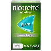 Nicorette Original Gum 2mg 105 Pieces image