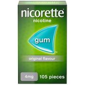 Nicorette Original Gum 4mg 105 Pieces image