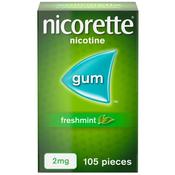 Nicorette Freshmint 2mg Nicotine Gum image