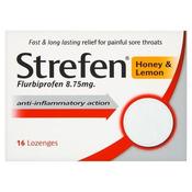 Strefen honey &amp; lemon 16 lozenges