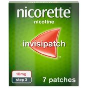 Nicorette Invisi Patch Step Three 10mg 7 Pack image