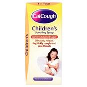 Calcough children's syrup 1+ years blackcurrant 125ml image
