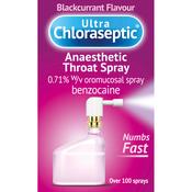 Ultra Chloraseptic Anaesthetic Throat Spray Blackcurrant