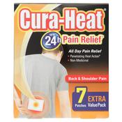Cura-Heat back &amp; shoulder pain patches image