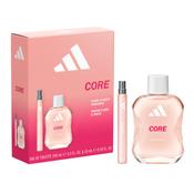 Adidas Core EDT Gift Set 100ml EDT + 10ml Pocket Spray image