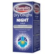 Benylin dry cough night syrup image