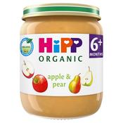 HiPP Organic Apple And Pear Baby Food Jar 6+ Months 125g image