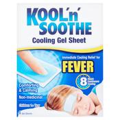 Kool 'n' Soothe Kids Cooling Gel Pads 4 Sheets
