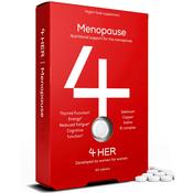 4 HER Menopause Nutritional Support with Red Clover &amp; Sage 60 Tablets image