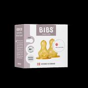 BIBS Baby Bottle Nipple Round Latex 2 pack Medium Flow image