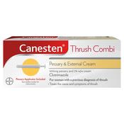 Canesten thrush combi pessary and external cream