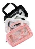 CS Beauty Clear Wash Bag 2 Handles image