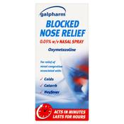 Galpharm Blocked Nose Relief 0.05% w/v Nasal Spray 15ml image