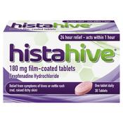 Histahive Fexofenadine 180mg 30 tablets