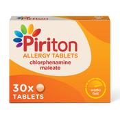 Piriton Hayfever &amp; Allergy 30 Tablets image