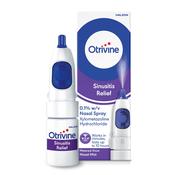 Otrivine Adult Measured Dose Sinusitis Spray 10ml