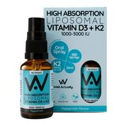 Well. Actually. Liposomal Vitamin D3+K2 Spray 1000-3000IU Peppermint Flavour 25ml image