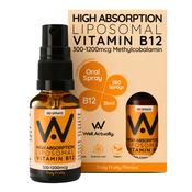 Well. Actually. Liposomal Vitamin B12 Spray 300-1200mcg Truly Fruity Flavour 25ml image