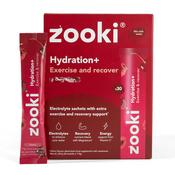 Zooki Hydration+ Exercise &amp; Recover Cherry Flavour 7.9g 30 Sachets