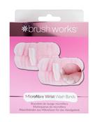 Brushworks Microfibre Wrist Wash Bands 2 Pack