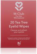 M-Club 20 Tea Tree Eyelid Wipes x20