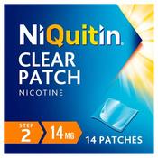 NiQuitin Step Two Clear Patches 14mg 14 Pack image