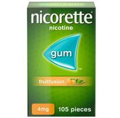 Nicorette Fruitfusion 4mg Nicotine Gum image