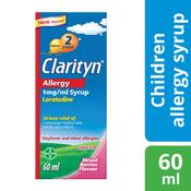 Clarityn allergy 1mg/ml syrup