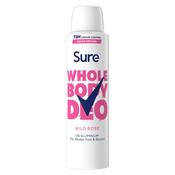 Sure Women Whole Body Deodorant Spray Wild Rose 150ml image