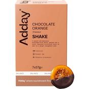 Adday Chocolate Orange Flavoured Shake 7 Sachets image