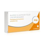 Allergy &amp; Hayfever Chlorphenamine Tablets 28 image
