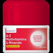 Almus A-Z Multivitamins &amp; Minerals 30 Tablet