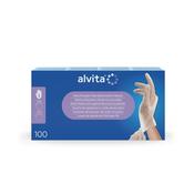 Alvita Gloves Vinyl Powder-Free S 100
