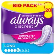 Always Discreet Long Pads 20s