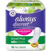Always Discreet Small Plus Pads 16s