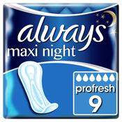 Always Maxi Night Sanitary Pads 9 Pads