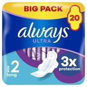 Always Ultra Duo Long Plus Pads with Wings 20 Pads image