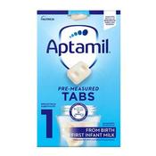 Aptamil 1 Pre-Measured Tabs From Birth First Infant Milk 24 x 23g