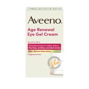 Aveeno Face Age Renewal Eye Gel Cream Retinol Alternative 15ml
