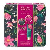 Baylis &amp; Harding Boudoire Luxury Pamper 5 Piece Tin Gift Set image
