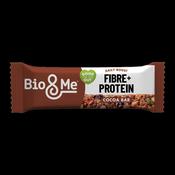 Bio&amp;Me Cocoa Fibre+ Protein Bar 40g x 18 image