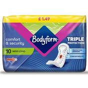 Bodyform Maxi Long Sanitary Towels 10s image